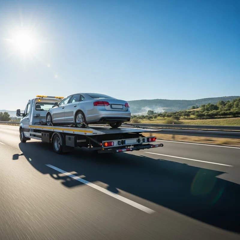 Free flatbed pickup across Brisbane — your old 4WD loaded and gone the same or next day.